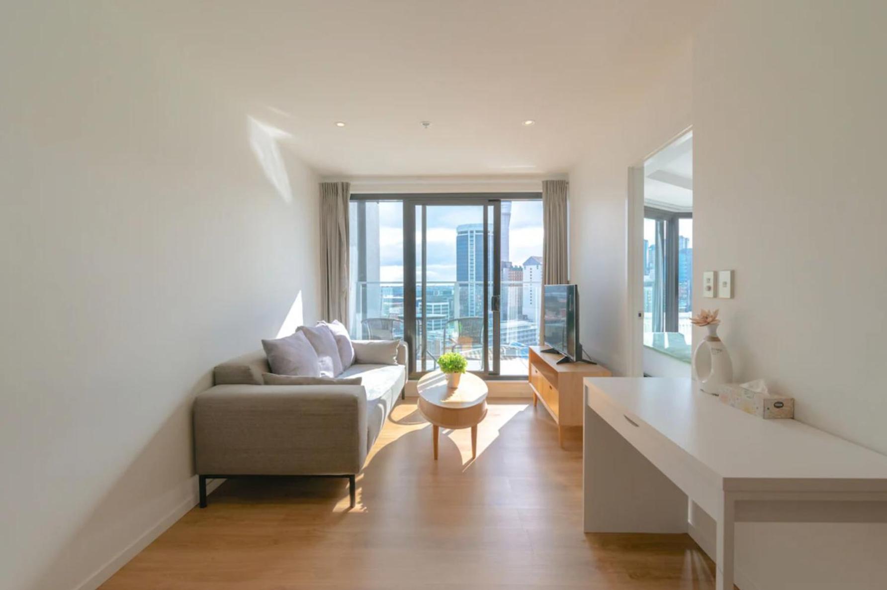Skytower And City View 2 Bedroom Apartment On High Floor أوكلاند المظهر الخارجي الصورة